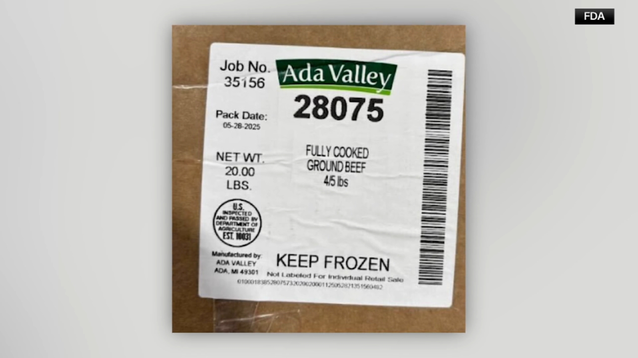 Michigan's Ada Valley Meat Company recalled over 1,000 pounds of ground beef after a possible metal contamination.