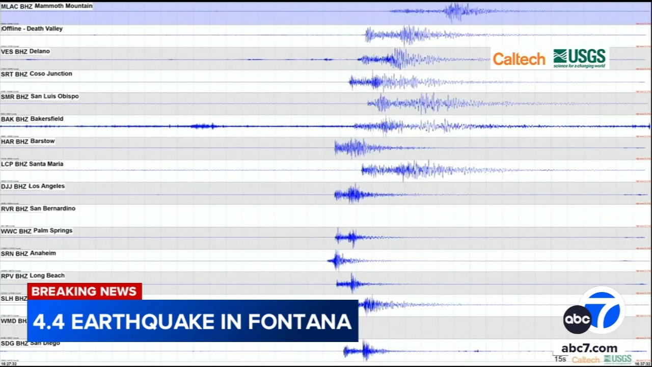 4.4 magnitude earthquake strikes Inland Empire
