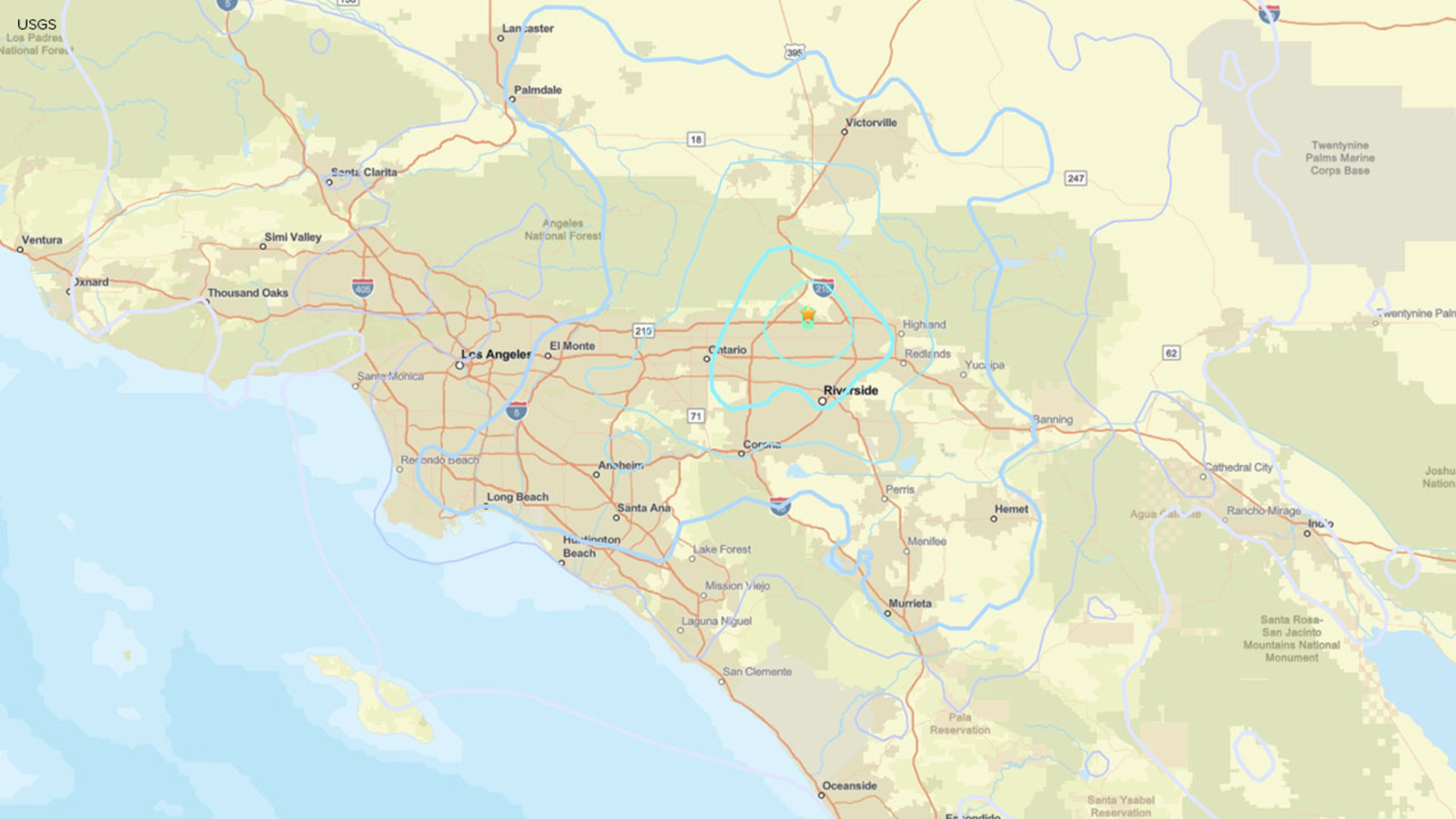 43-Magnitude Earthquake Strikes Inland Empire No Damage Reported