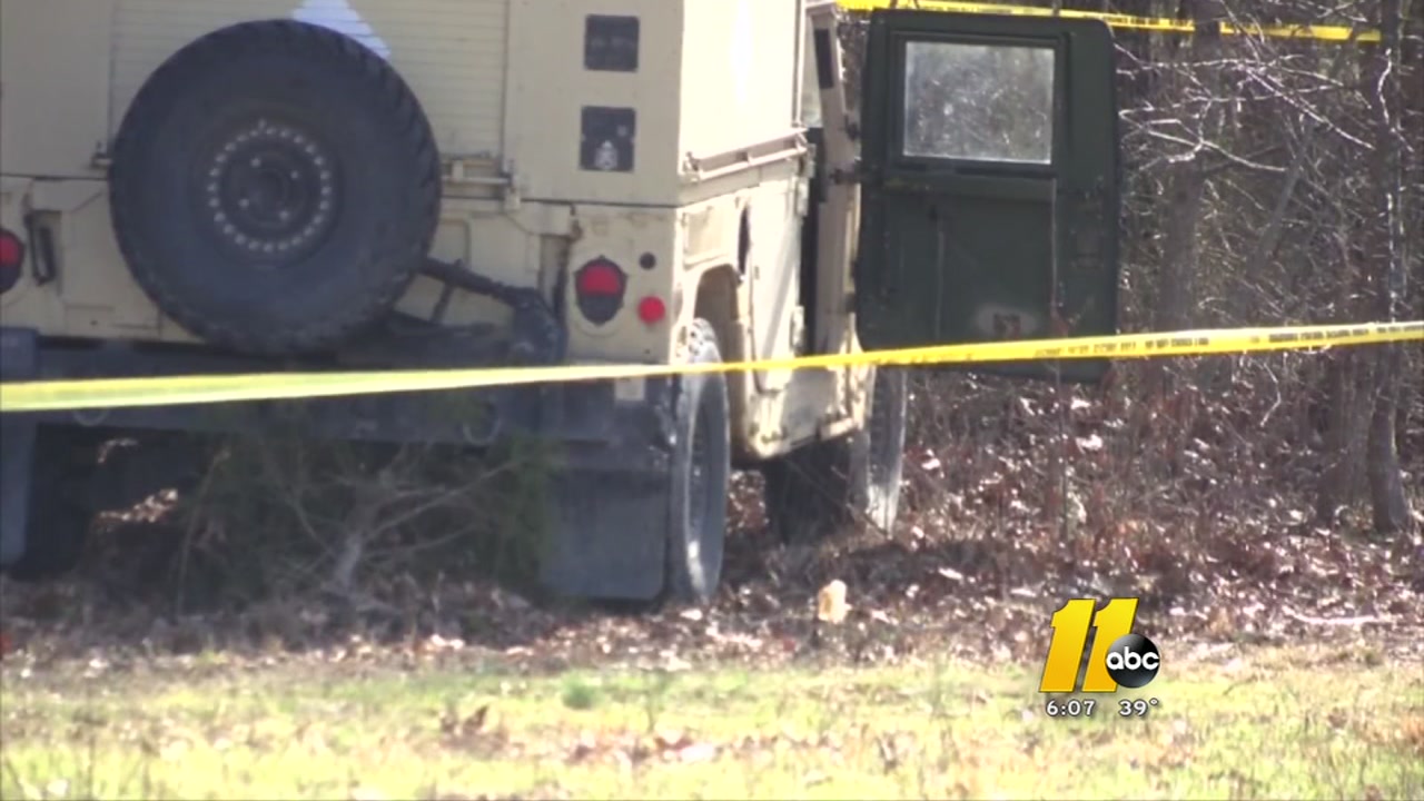 Suspect in stolen Humvee leads police on chase
