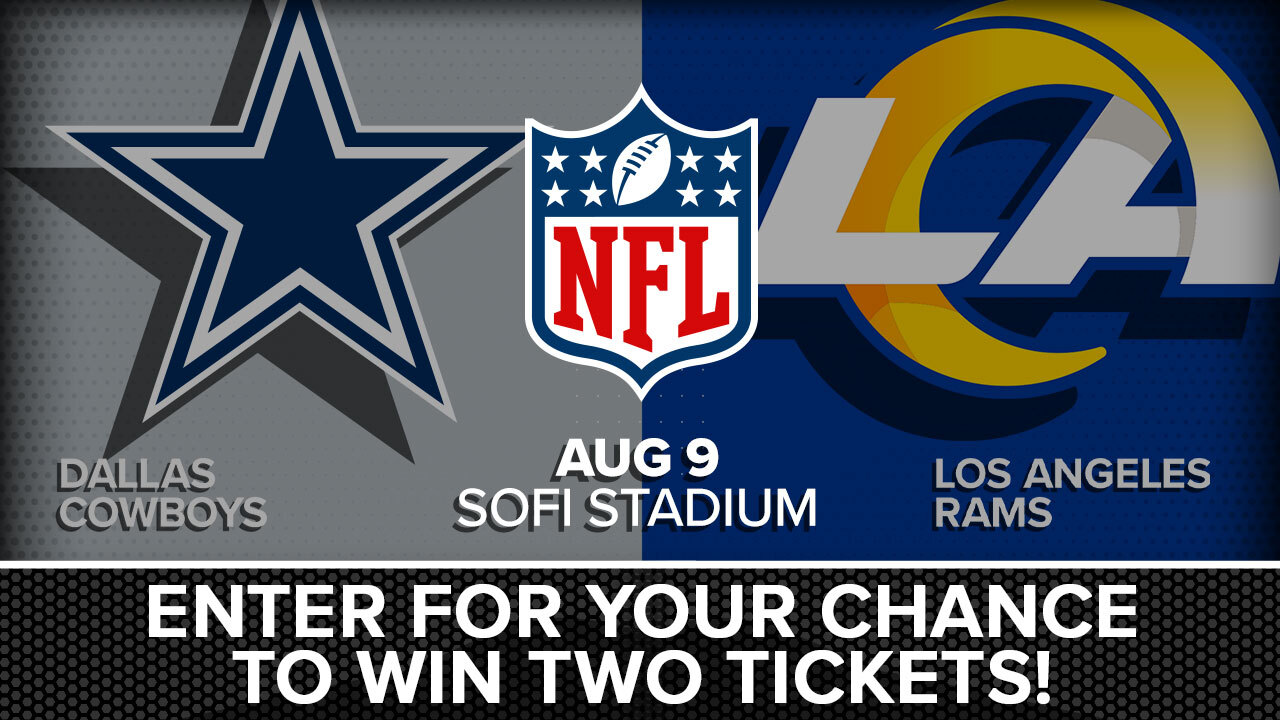 win LA Rams Preseason tickets for 2025-2026 NFL season.