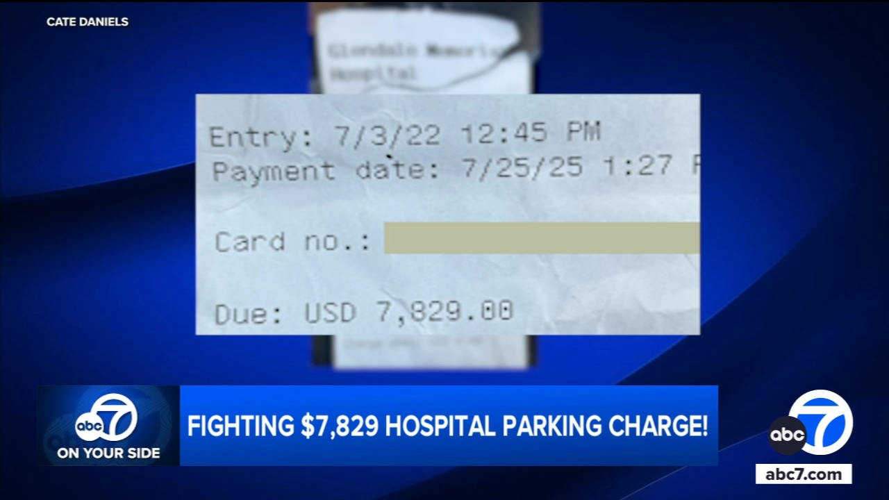 Woman mistakenly charged nearly $8,000 after parking car for 45 minutes at SoCal hospital
