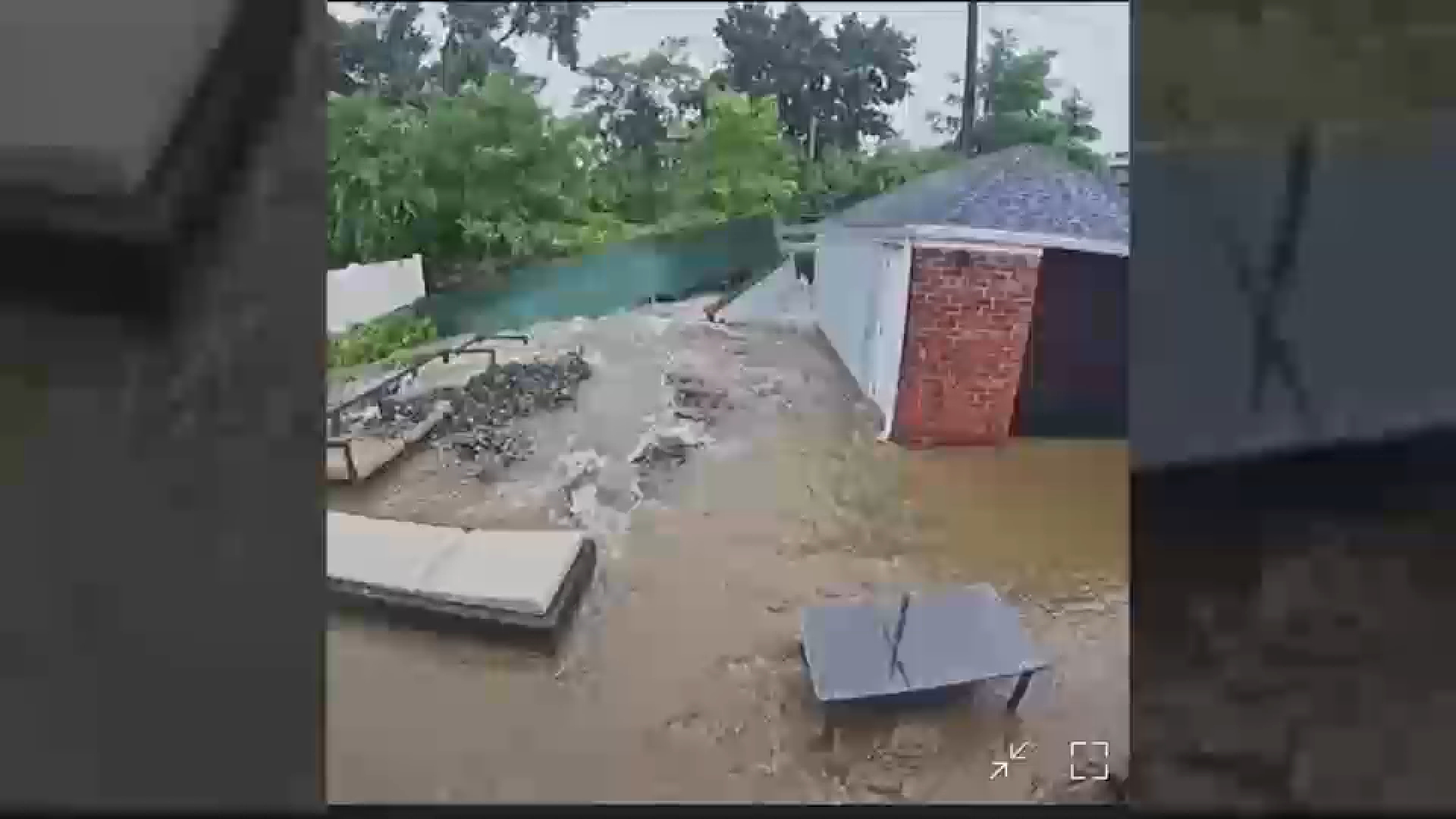 Cleanup underway after flooding at LIRR station in Bayside, Queens