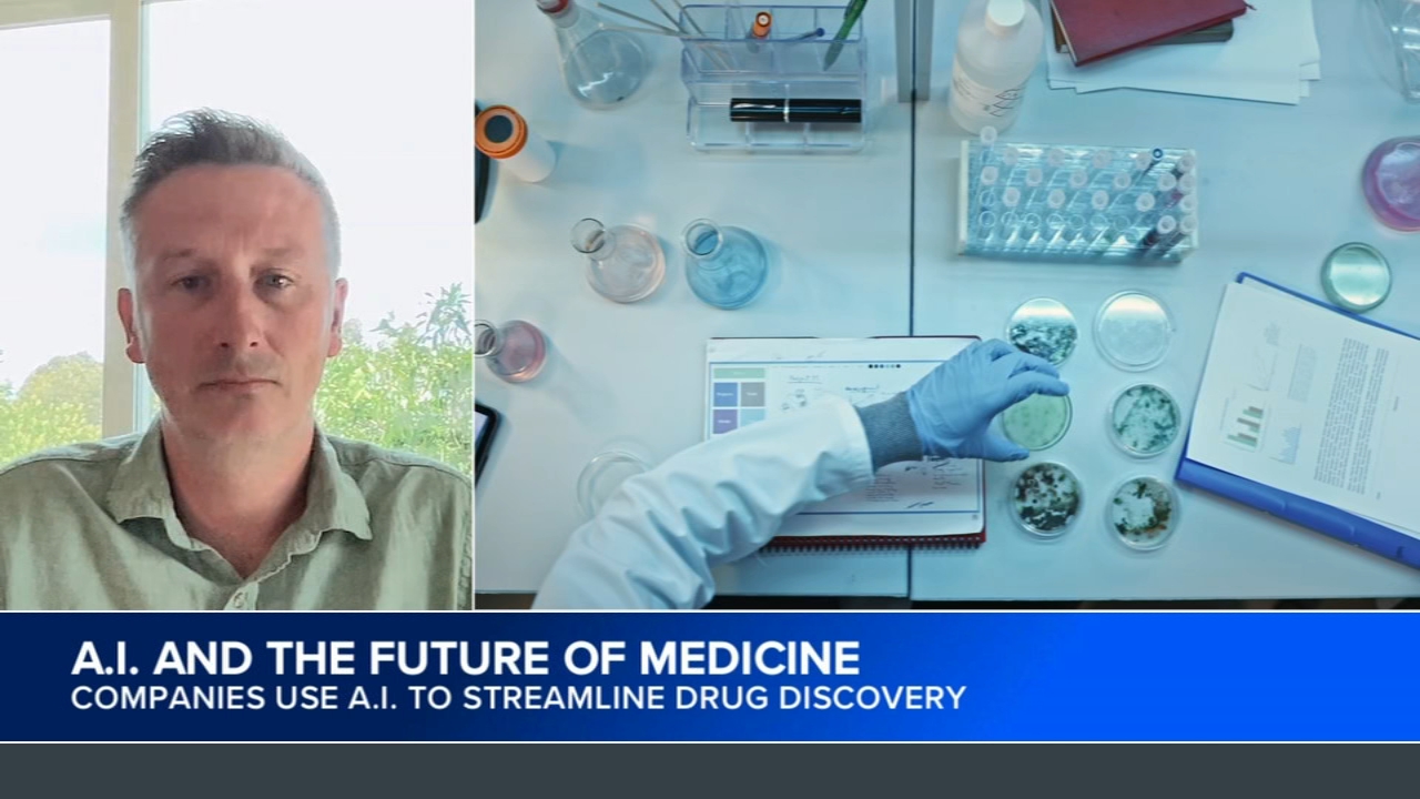 AI helping pharmaceutical companies with drug discovery