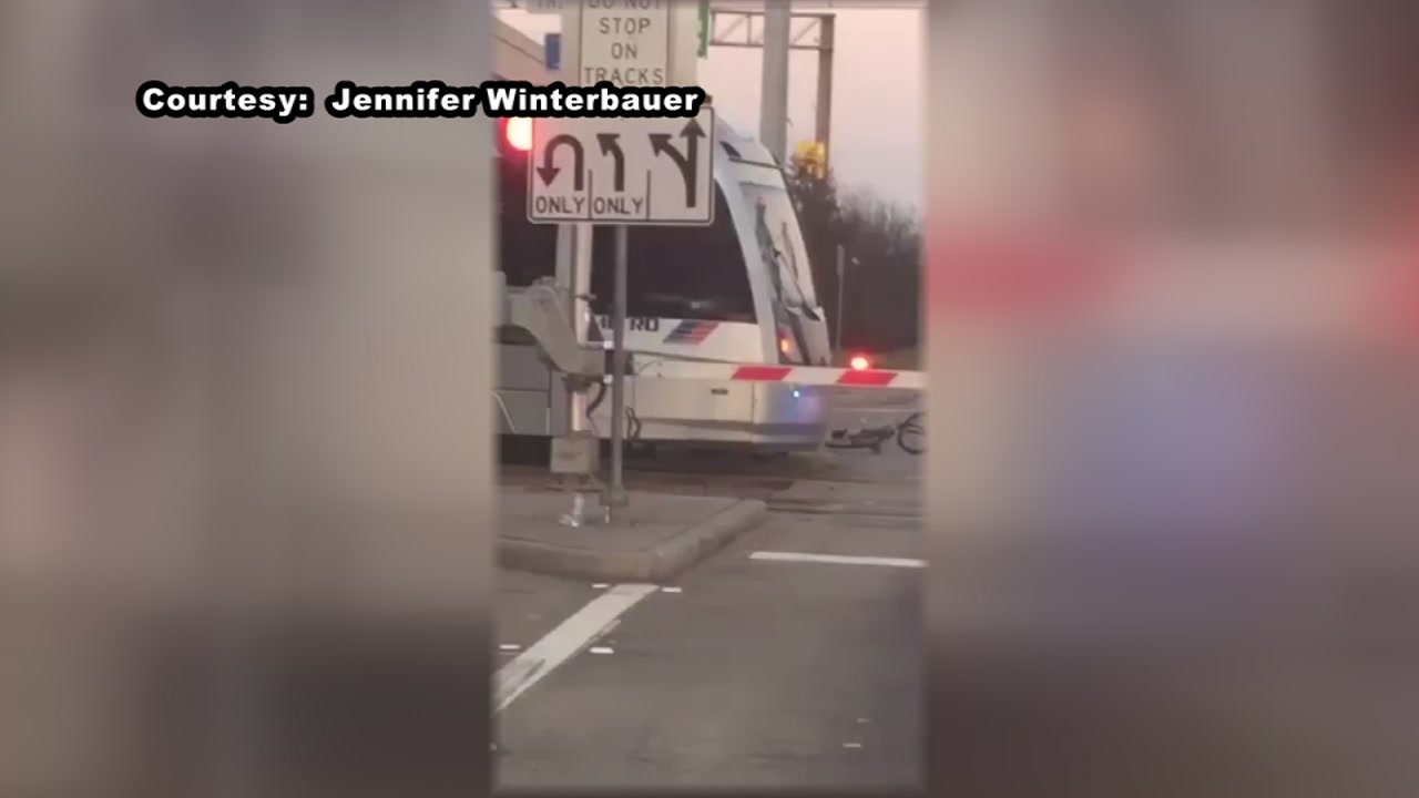 Cyclist hits METRO train near NRG Stadium