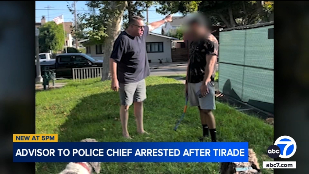 Fullerton police chief's advisory council member arrested after tirade