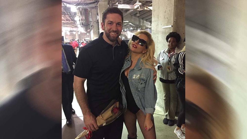 Lady Gaga Football Throw