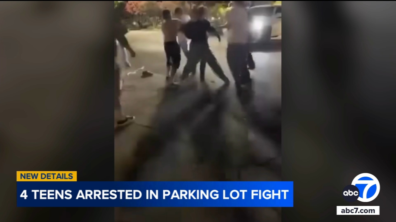 Simi Valley police arrest 4 teens after alleged assault in parking lot