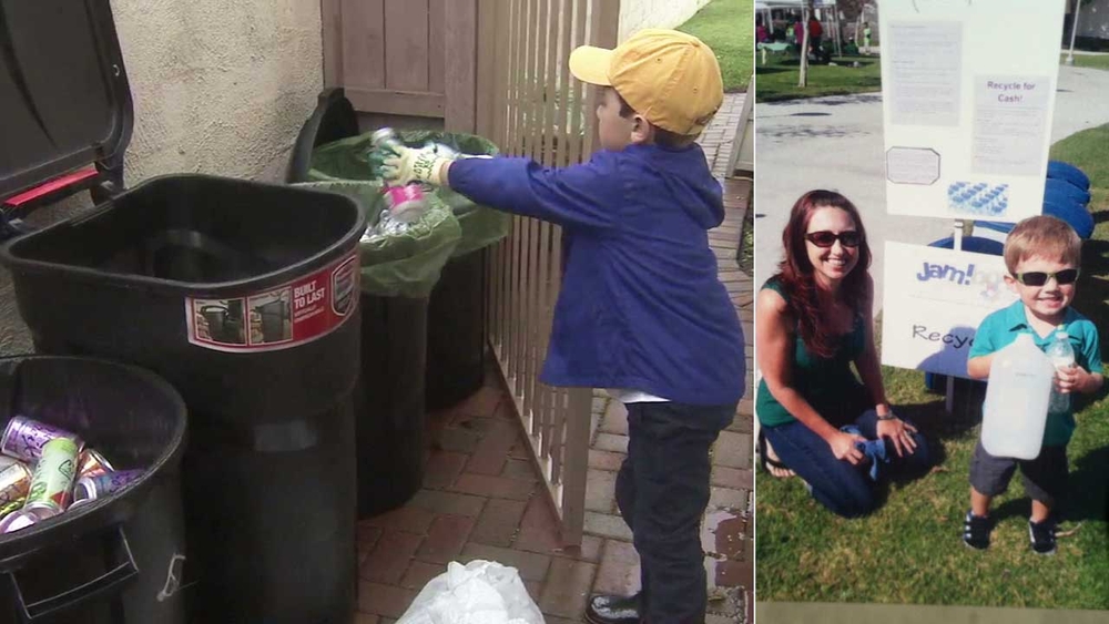 OC boy starts recycling business, saves $10K for college 