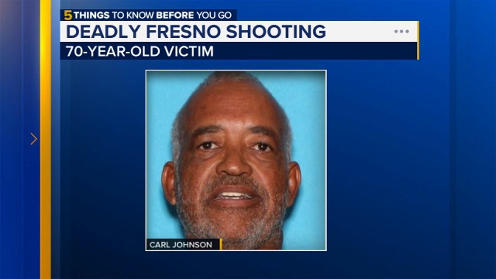 70-year-old man shot and killed in northwest Fresno identified