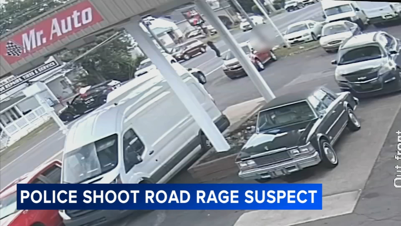 Motorcyclist shot by police after road rage incident in Bensalem