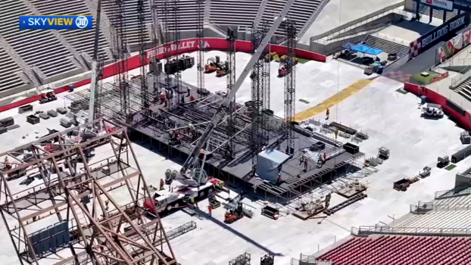 Preparations for Shakira concert at Valley Children's Stadium underway, ticket prices slashed