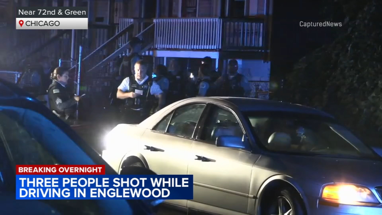 3 shot, 1 fatally, while driving in Englewood: CPD