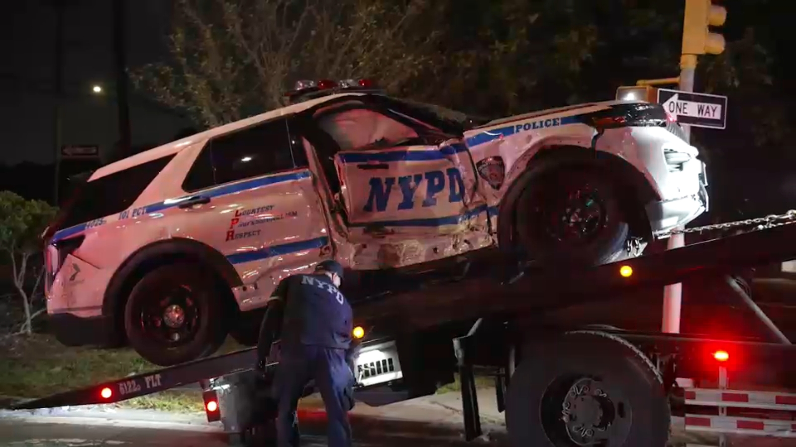 Queens crash: 4 NYPD officers injured after 2 cruisers collided in the ...