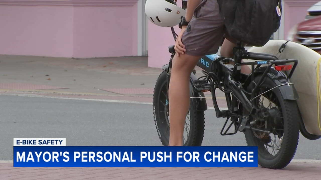 Ocean City officials urge e-bike safety after mayor's close call