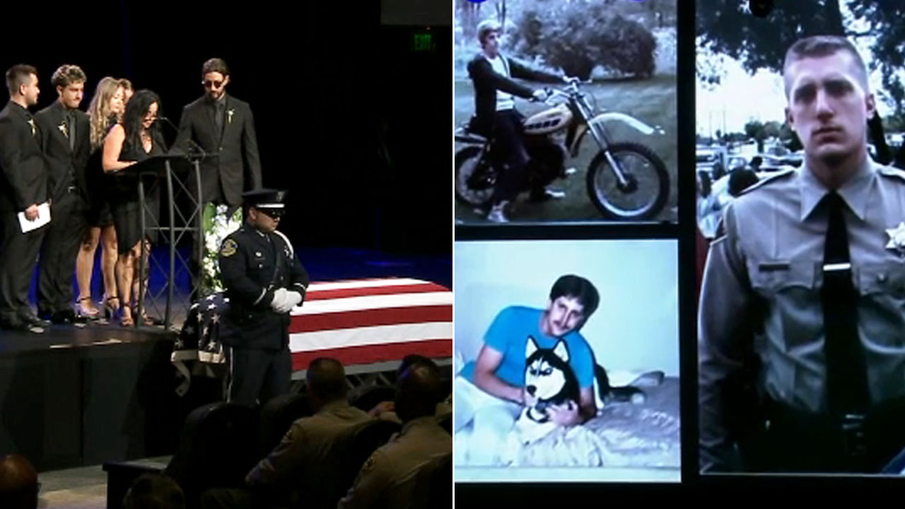 Funeral service honors LASD detective killed in explosion