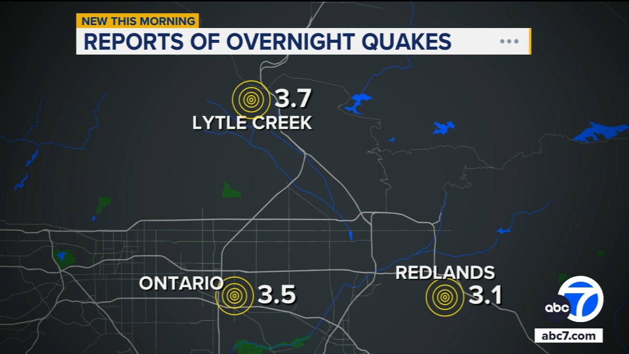 2 earthquakes rattle San Bernardino County overnight, USGS says