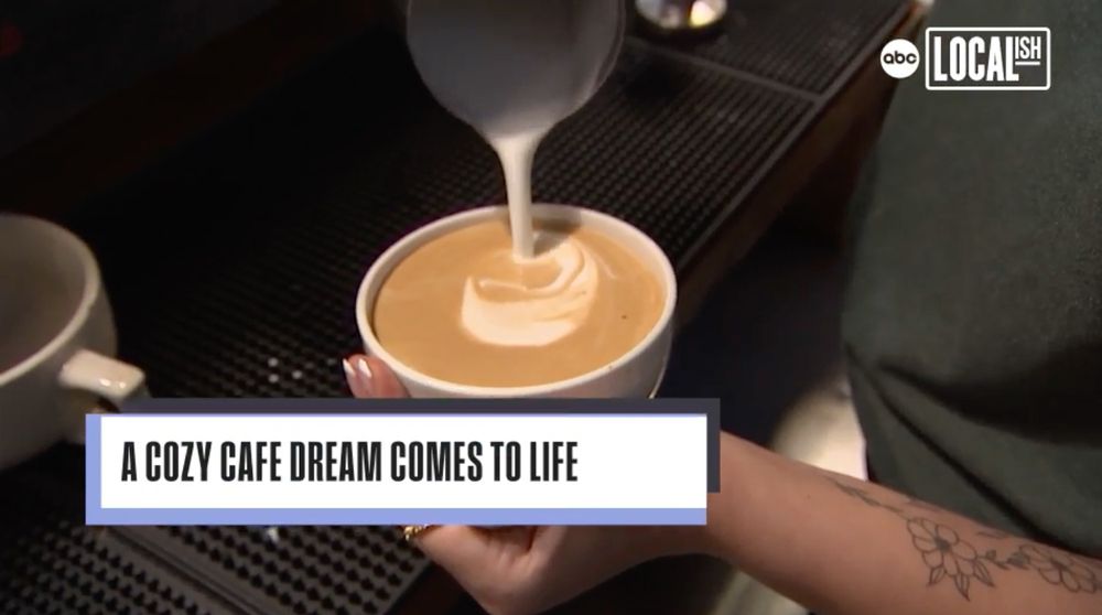 The Brewed Awakening Cafe, a cozy cafe dream comes to life
