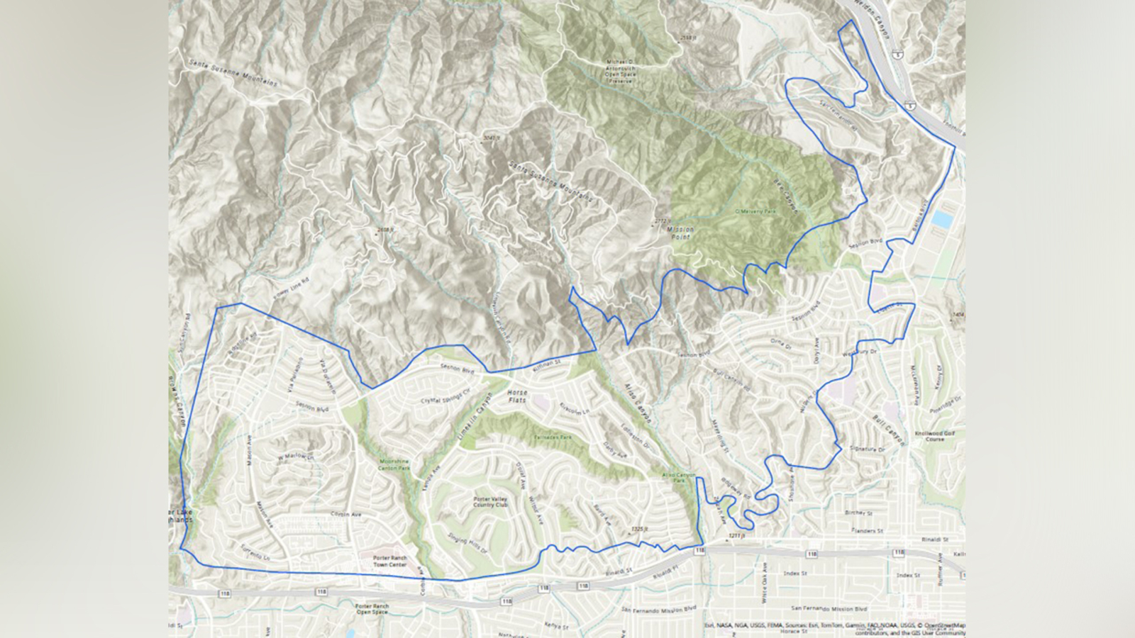 Water service outage in Porter Ranch and Granada Hills impacting more than 9,000 LADWP customers