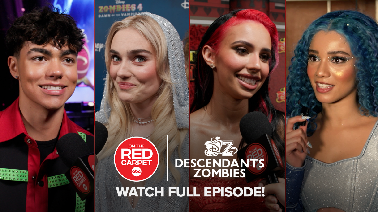 Disney's 'Descendants' and 'Zombies': Go backstage with Malachi Barton and Kylie Cantrall!