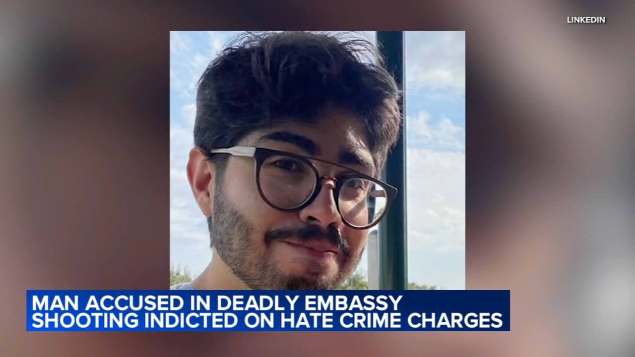Suspect in Israeli Embassy staffer killings facing hate crime charges