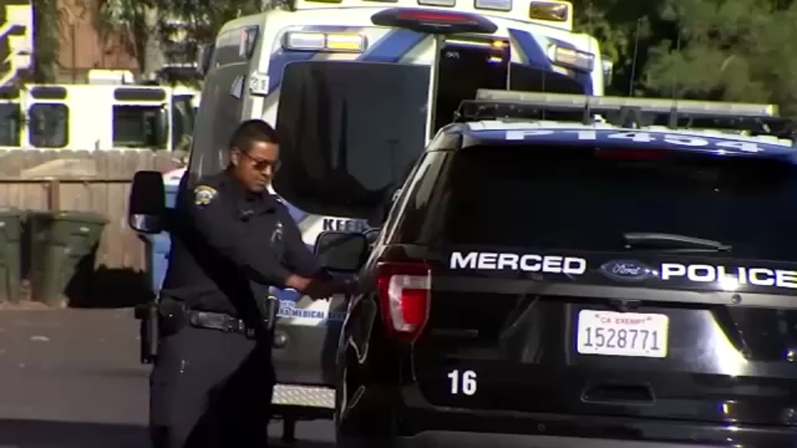 Two Men Killed in Separate Merced Shootings, One Suspect Dead, Other at Large