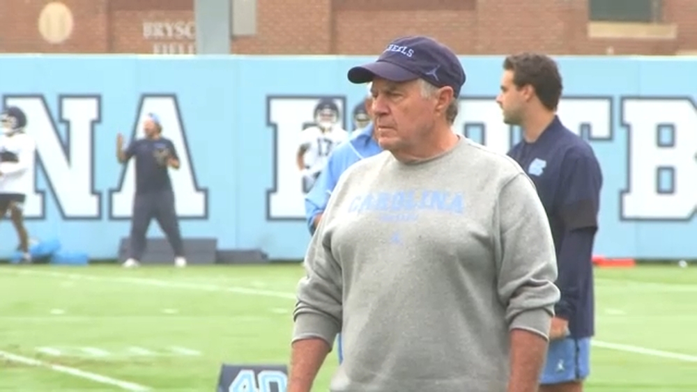 Belichick expands on UNC preparations for opener against TCU