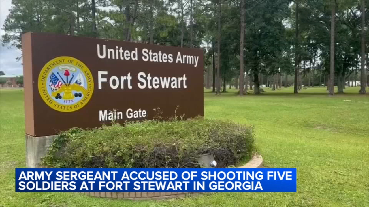 Army sergeant in custody after shooting at Fort Stewart