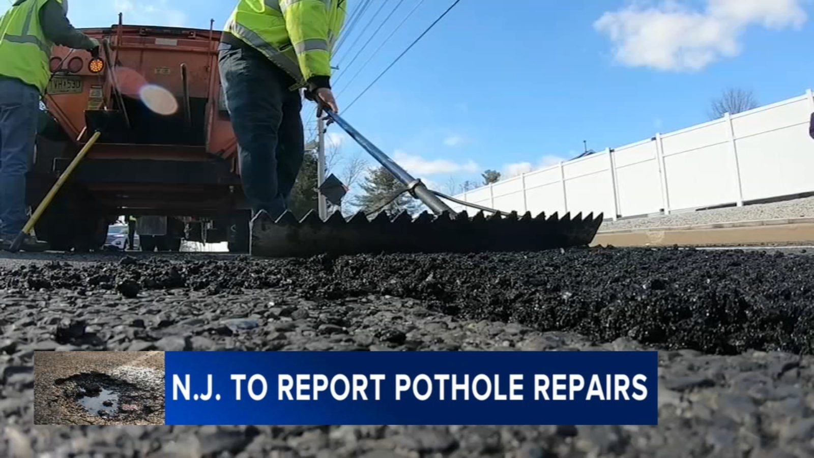 New law requires Department of Transportation to report pothole repairs in New Jersey