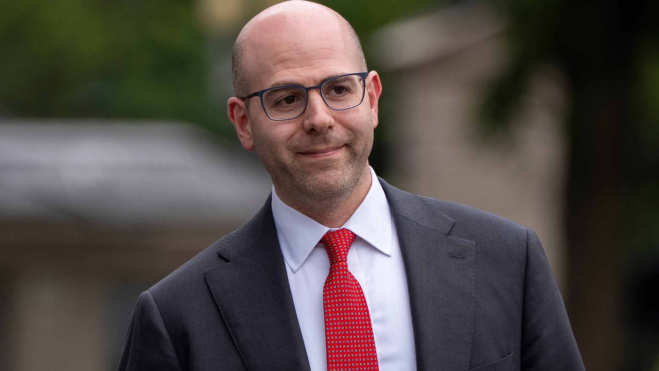 Stephen Miran, chairman of the Council of Economic Advisors, walks at the White House, June 17, 2025, in Washington.