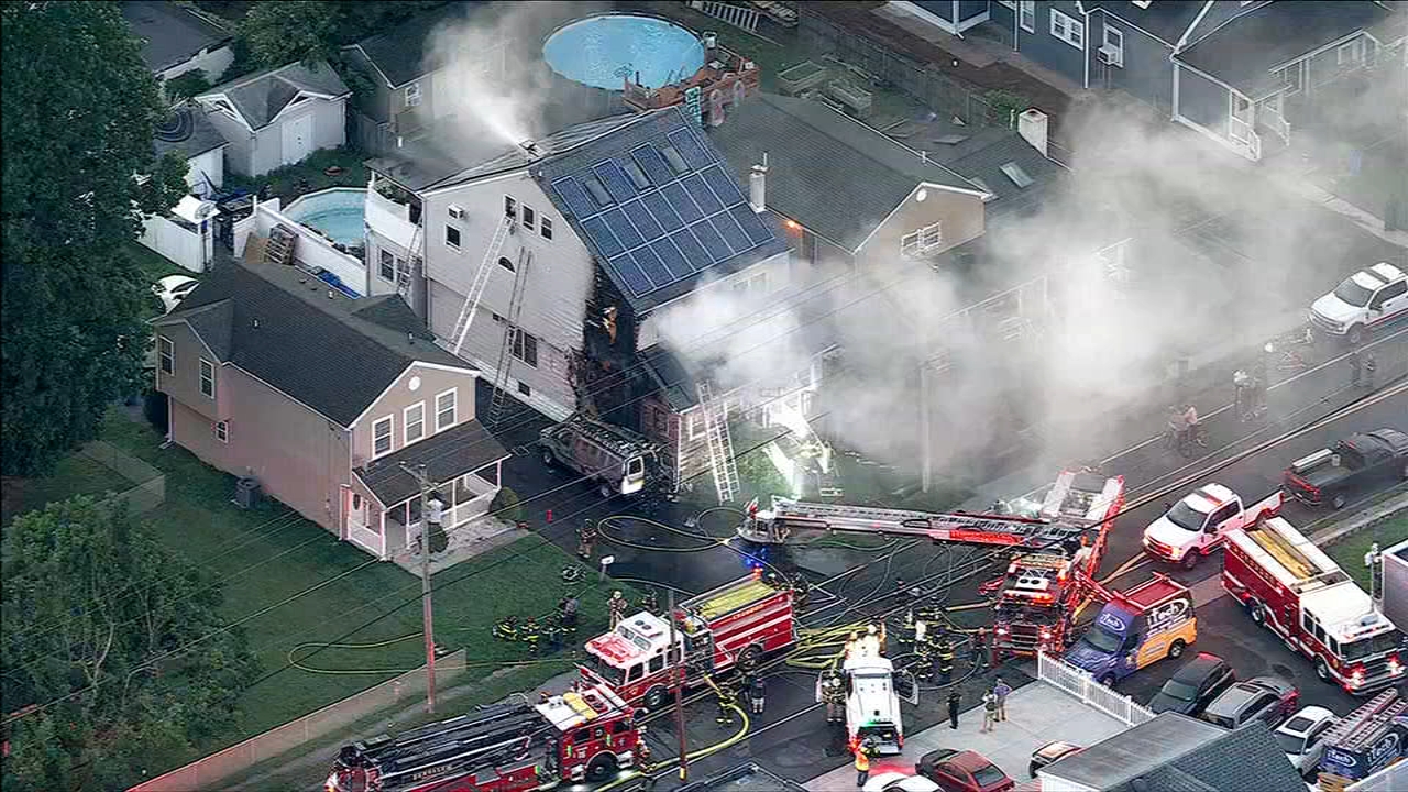 Bucks County house fire that injured firefighter being investigated as arson 
