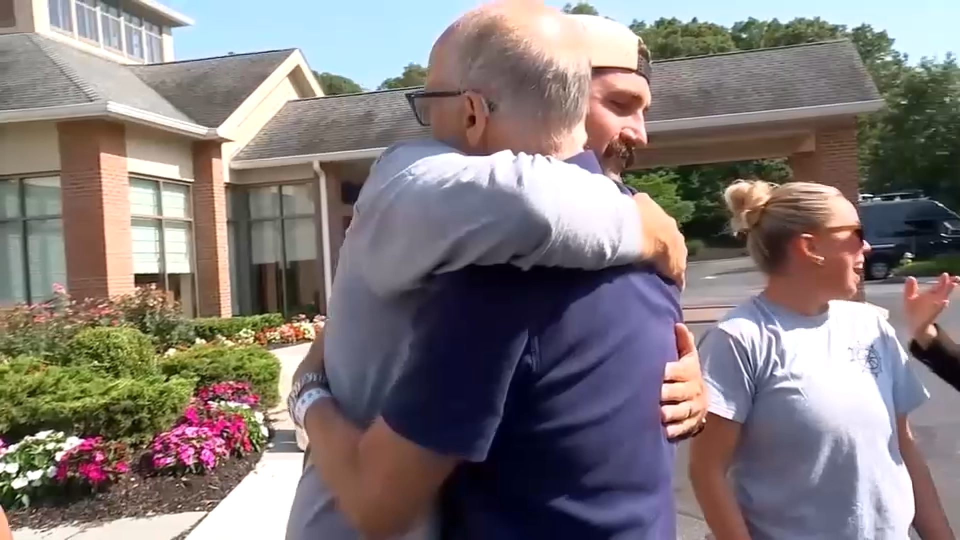 Swimmer saved by life guards and EMT after experiencing cardiac arrest on Long Island shore