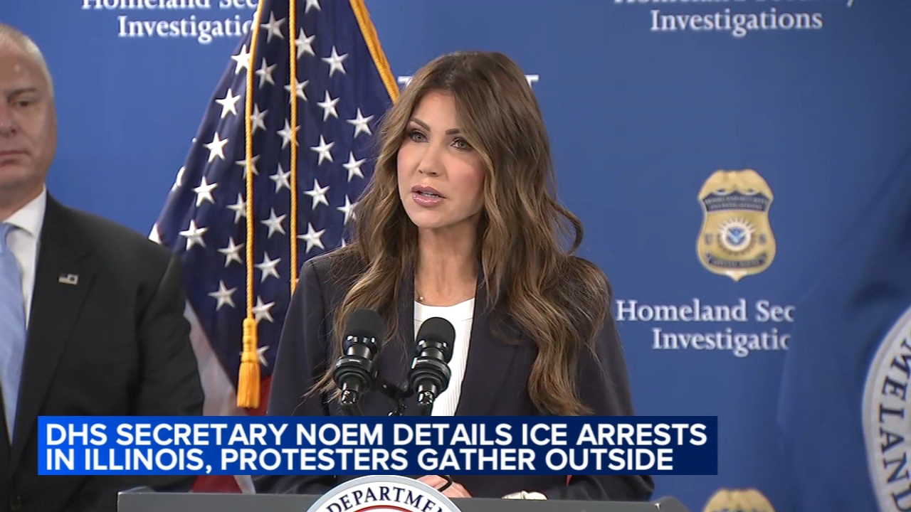 Department of Homeland Security Secretary Kristi Noem accuses