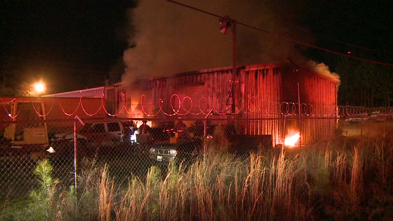 Fire burns at Durham warehouse, vehicles damaged