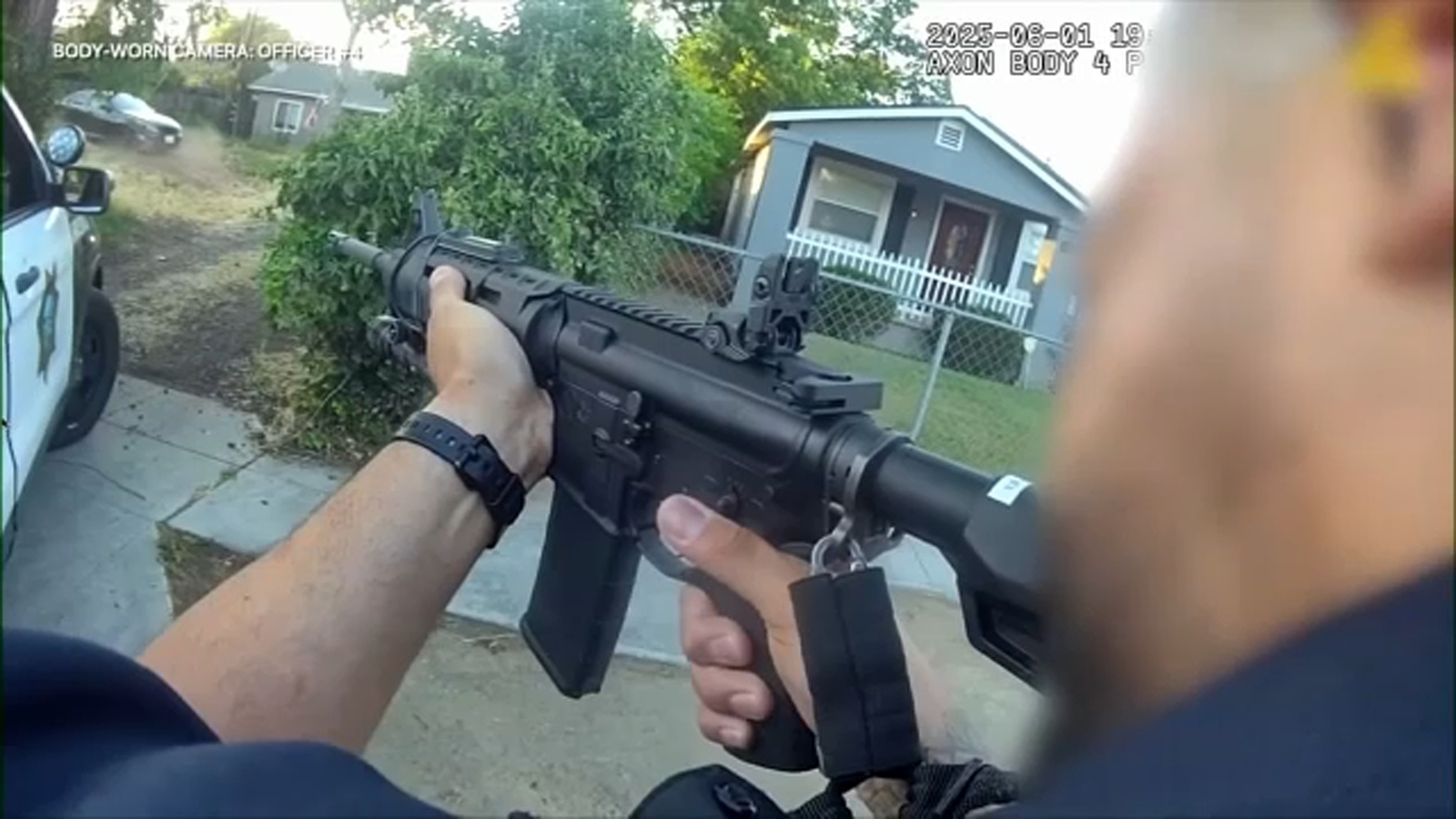 Bodycam video of east central Fresno standoff released