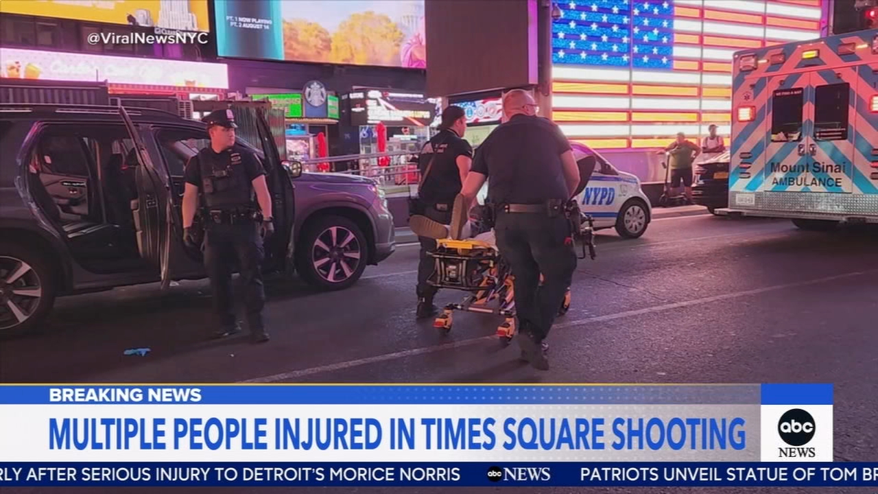Multiple people injured in Times Square shooting