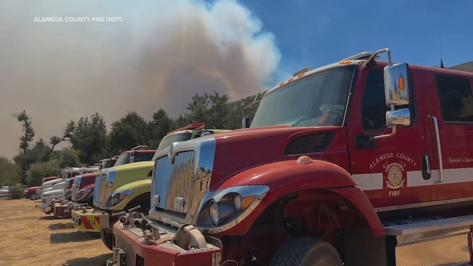 More Bay Area firefighters answer call to help battle Gifford Fire, other CA wildfires