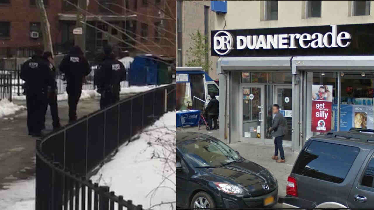 Man held at East Harlem Duane Reade escapes from police