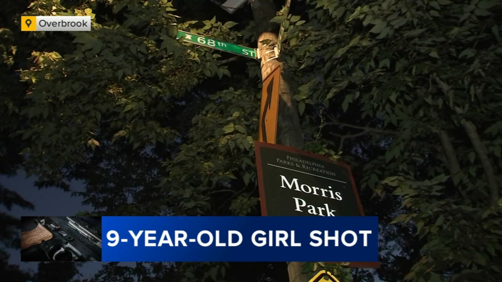 9-year-old girl grazed by bullet in Philadelphia's Overbrook section ...