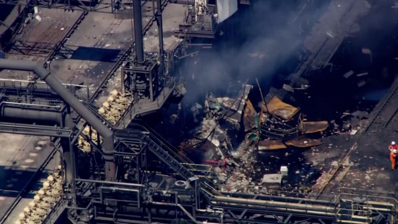 Explosion at US Steel coking plant in PA leaves people trapped