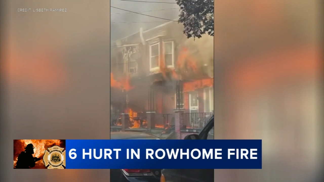 Children among 6 injured in Kensington house fire