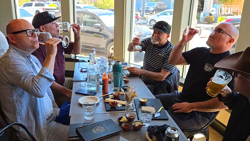 Sip, Shuck & Savor in the  Sinor-LaVallee Wine Tasting Room