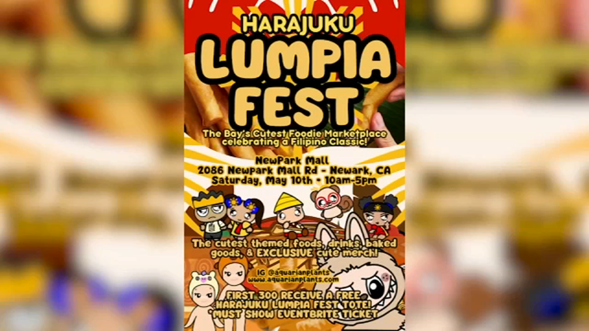 Harajuku Lumpia Fest brings community together to celebrate Filipino  culture, art and food! - ABC7 San Francisco