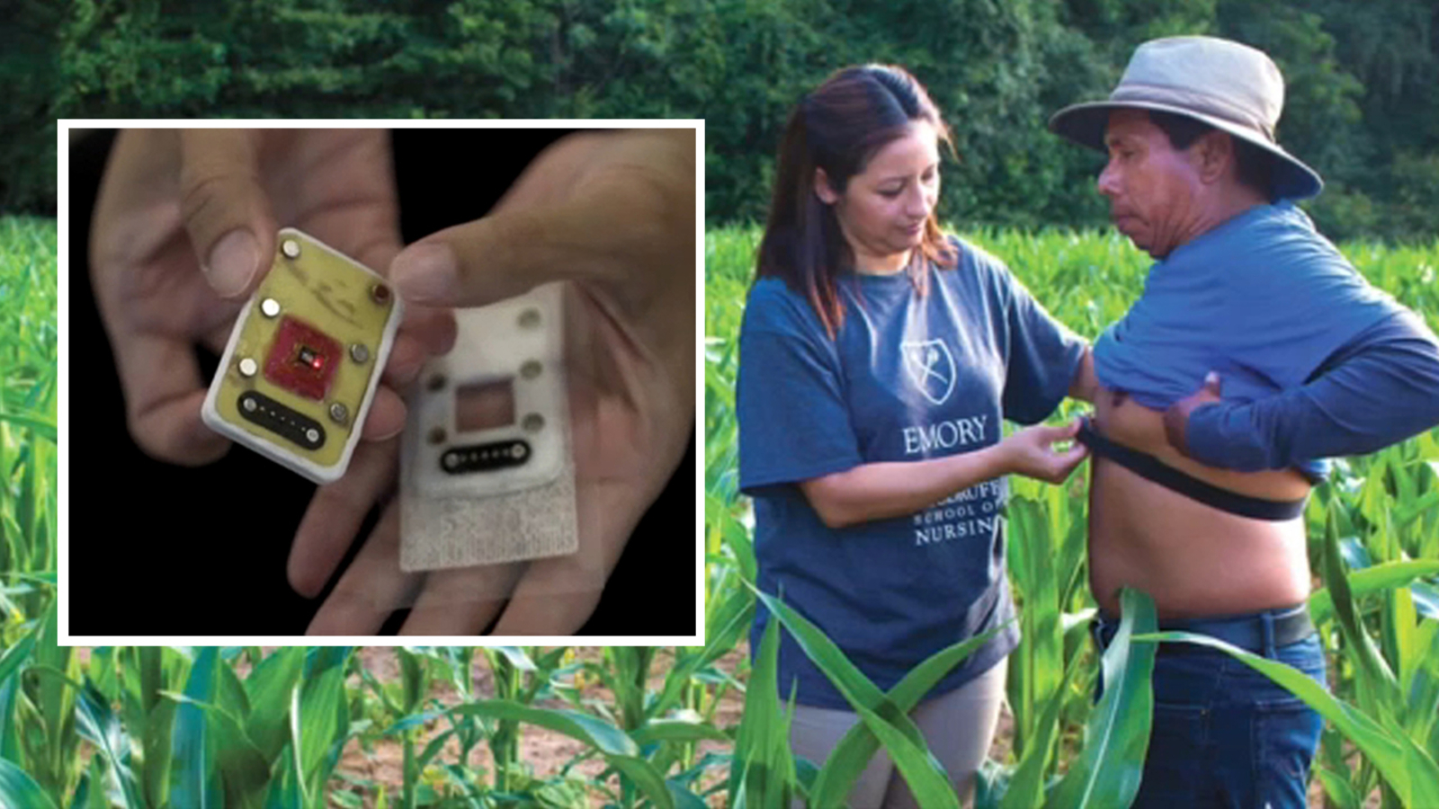 Wearable biopatch designed to help protect outdoor workers from heat ...