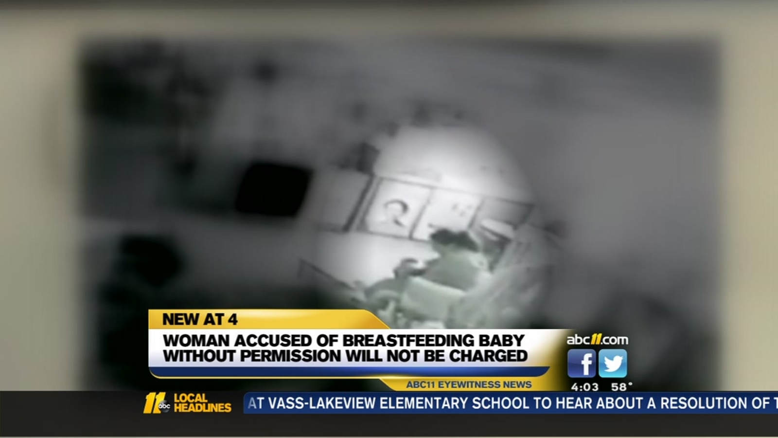 No charges to be filed against daycare worker in Carrboro breastfeeding