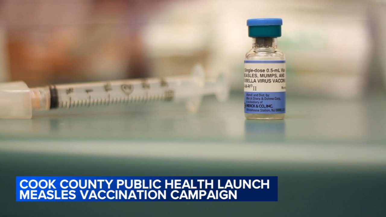 Cook Co. health officials launch campaign encouraging measles vaccine