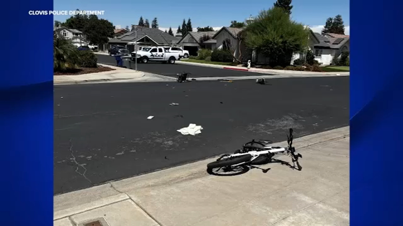 Teen hospitalized after being hit by car in Clovis, police say