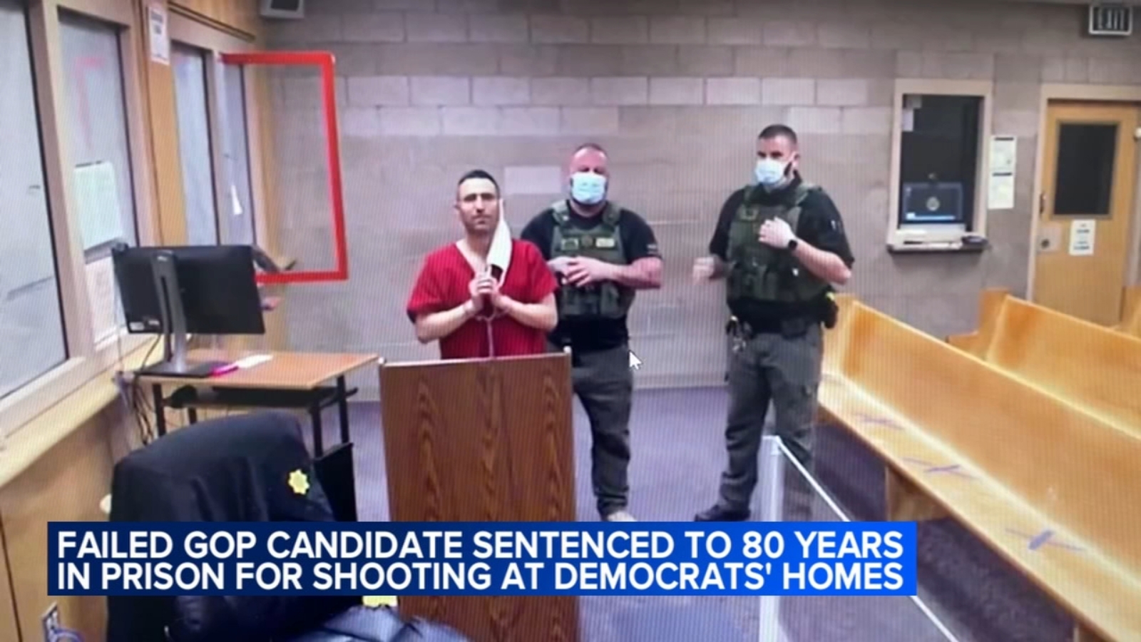Failed New Mexico candidate gets 80 years in prison in shootings at officials' homes