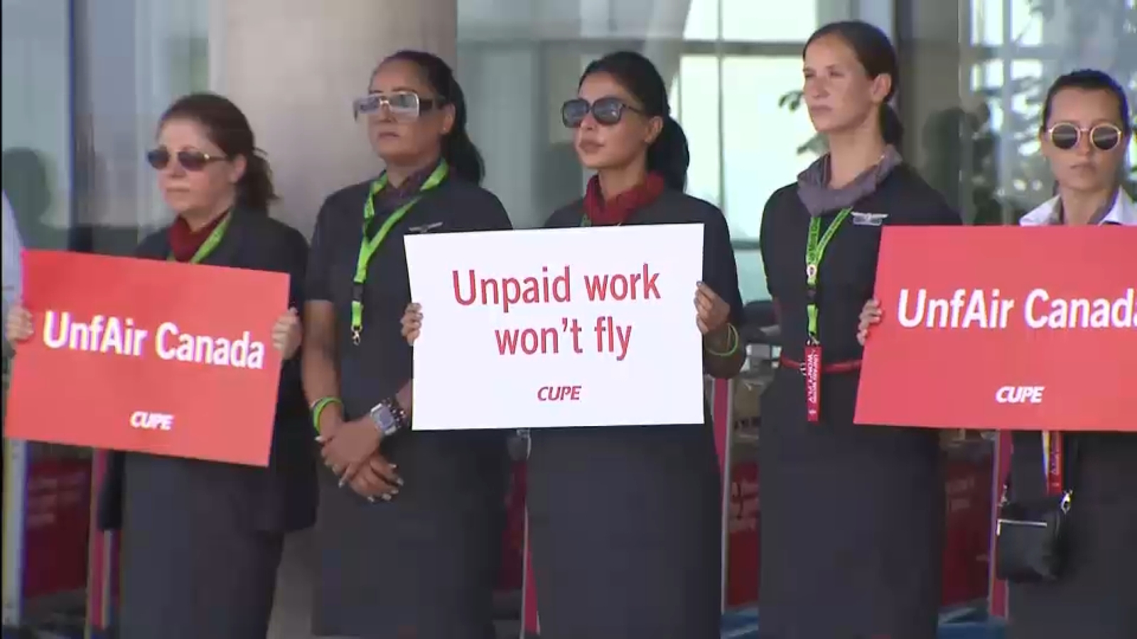 Air Canada starts canceling flights ahead of work stoppage that could impact hundreds of thousands