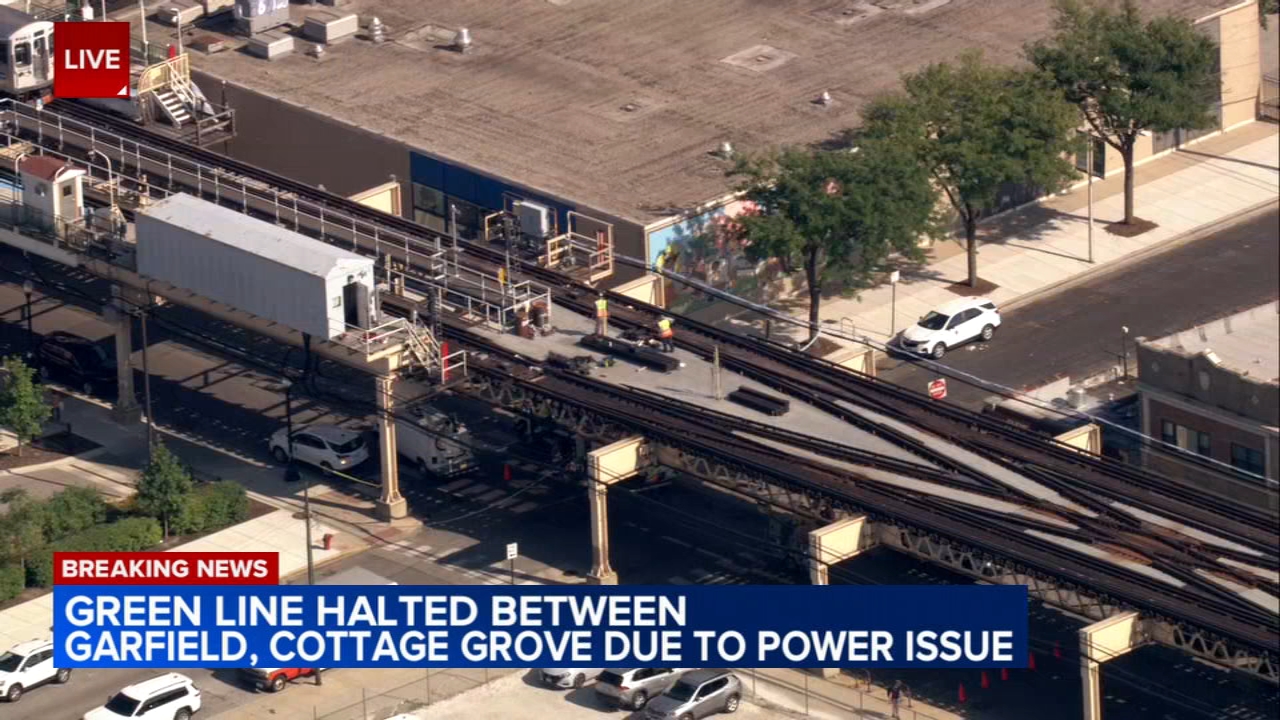 CTA Green Line service disrupted after semi hits viaduct: Officials